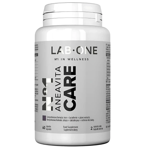 LAB ONE - N°1 Aneavita CARE - 60 kapsułek LAB ONE - N°1 Aneavita CARE - 60 kapsułek